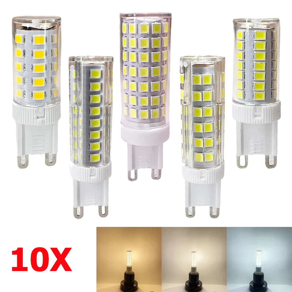 10/20pcs 7W 9W 12W 15W 18W LED Light Bulb 220V Smd2835 Warm/Cool White 360° Lighting Energy-saving Decorative Corn Bulbs Party