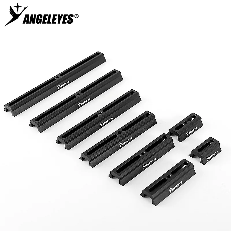 Angeleyes 45‑240mm Small Dovetail Plate, Red & Black for Guide‑Scope, Astronomical Telescope Astrophotography Accessories