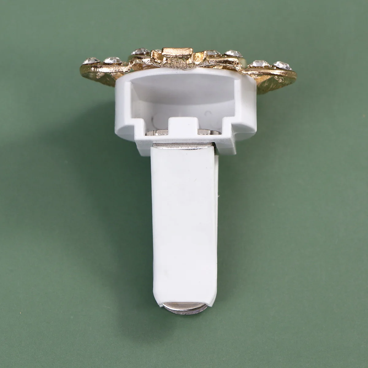 

2Pcs Car Vent Clip Rhinestone Shape Perfume Clip Aromatherapy Diffuser Auto Interior Decoration Gift Golden