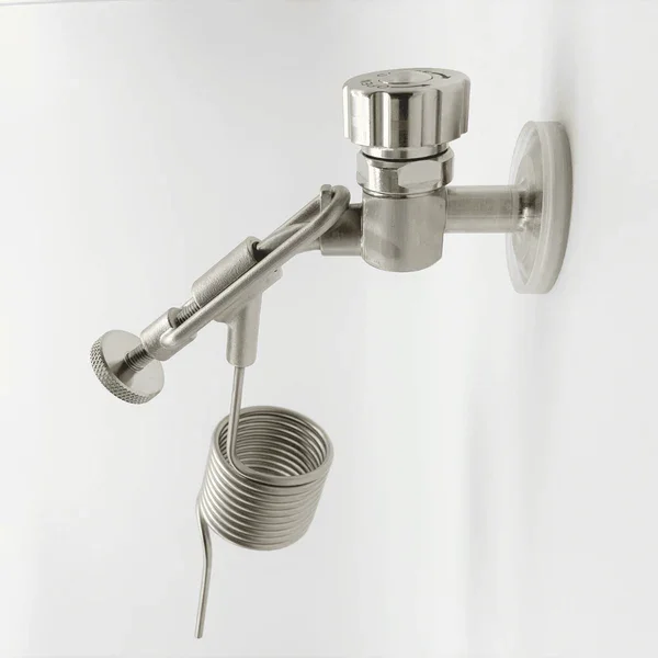 KegLand Stainless Steel Sample Valve (also Fits 1 Inch TC) 1.5 Inch TC Valve Homebrew Beer Equipment