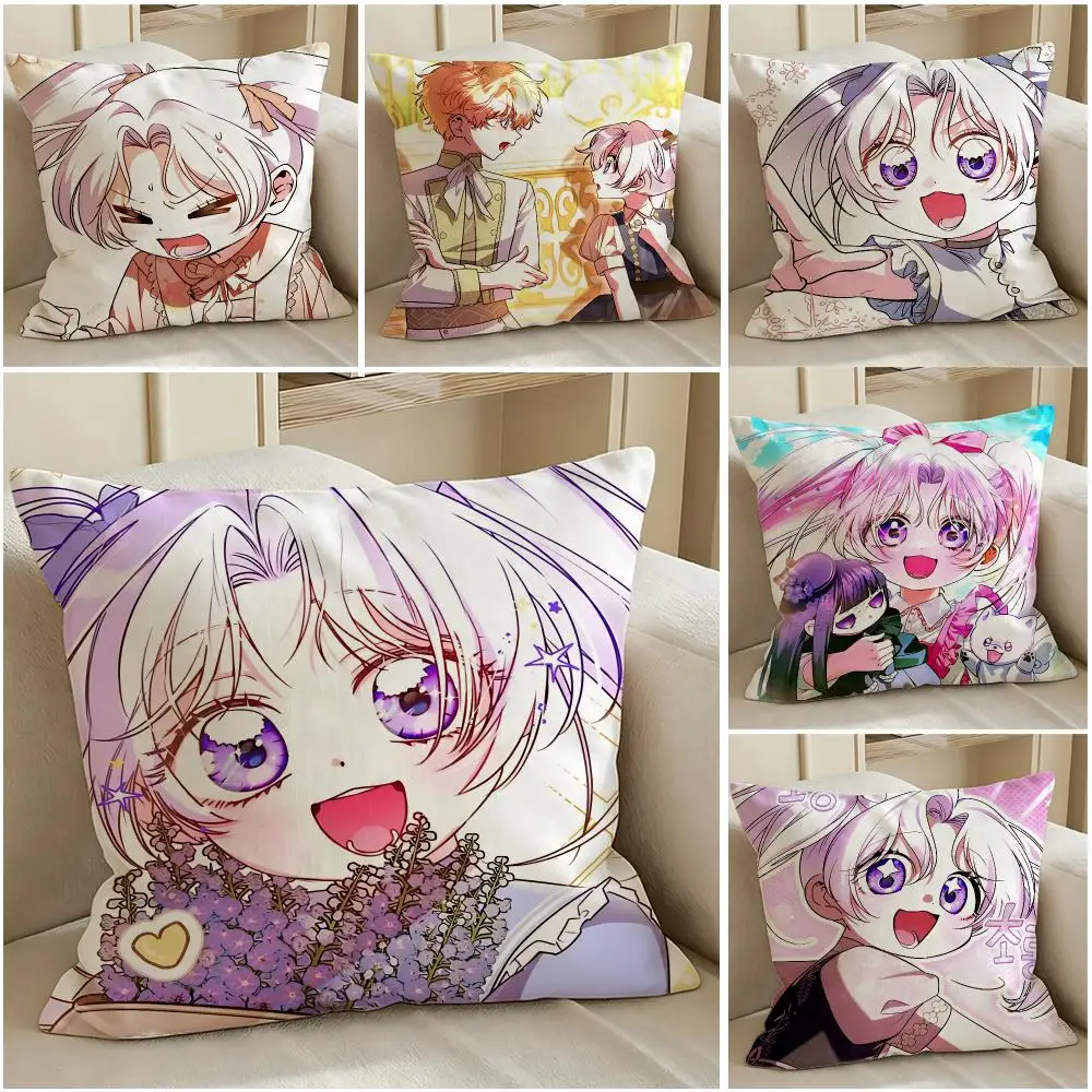 Webtoon I am the brave puppy who came to save the villainess sister Cushion Cover Pillow Short Plush Warm CreamStylel Cushion