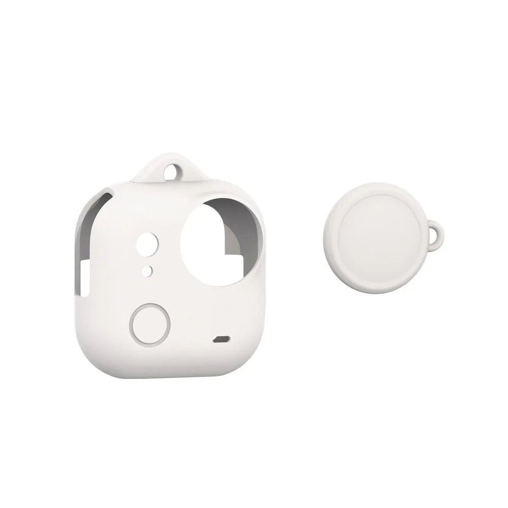 for Insta360 Go Ultra Camera Body Protection Case and Lens Protection Cover Silicone Black White Red