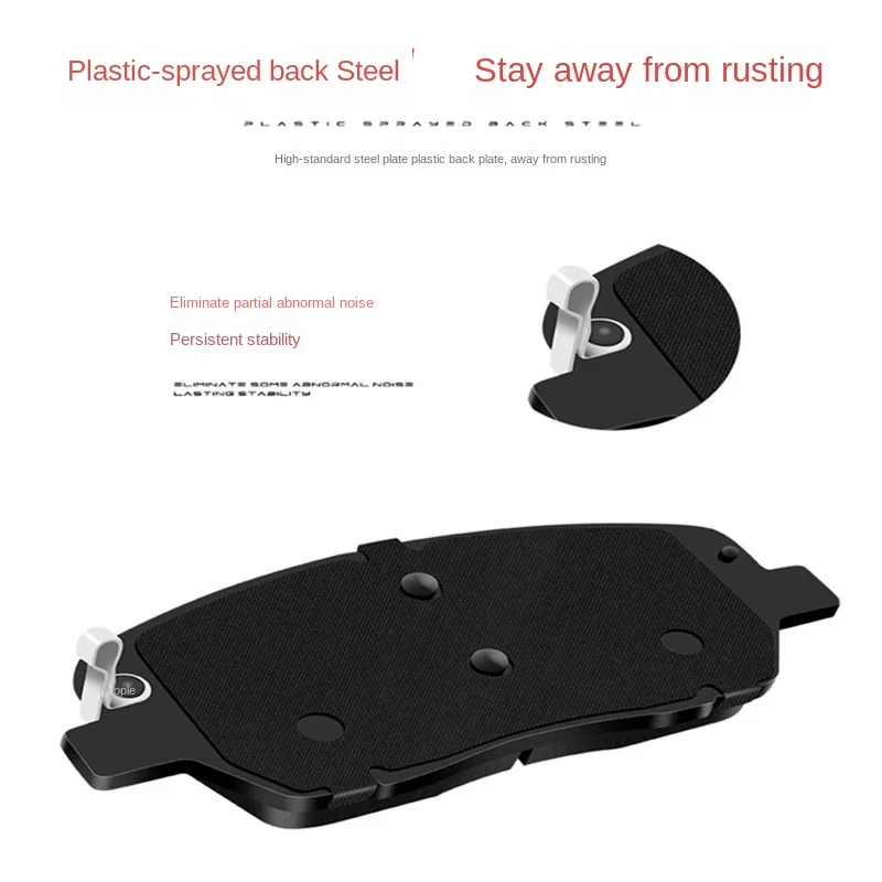 Front/Rear Ceramic Brake Pads For China Byd Atto3/ Yuan Plus/ Electric Vehicles (2021, 2022, 2023)/Meta/ Auto Parts