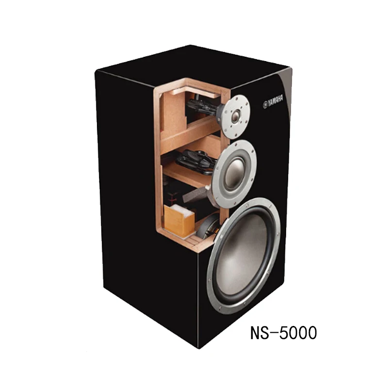 YAMAHAS NS-5000 NS-3000 Bookshelf Speaker Hifi Passive Fever Home Theater System Surround Wood Audio Sound Amplifier Speaker