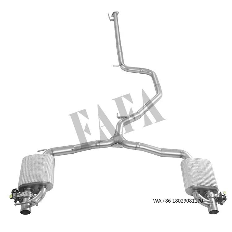 

For Chery Arrizo 8 Exhaust System High-performance Cat Back Exhaust Pipe Muffler Exhaust in the Upper and Lower Sections