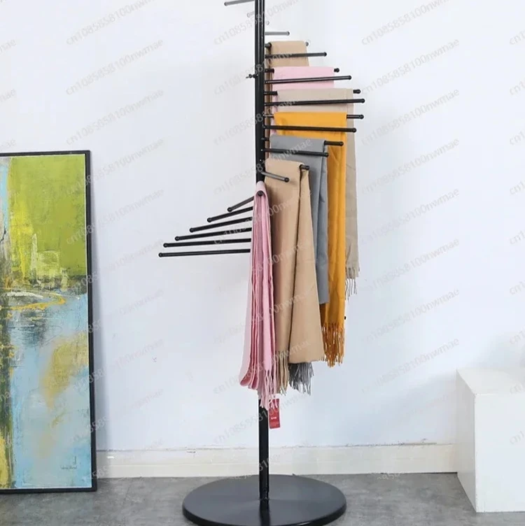 

Многоярусная подставка для шарфов из кованого железа, вешалка для шарфов, ремней, сумок, для магазина и домашнего декора