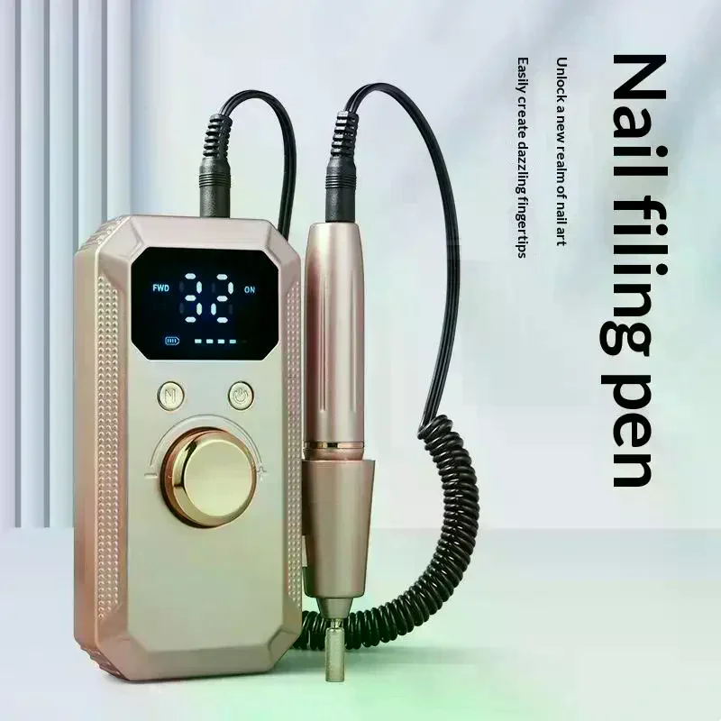 USB Charging Portable Electric Nail File Drill Set Nail Polisher Foot Repair Tool Professional Nail Foot Shaping