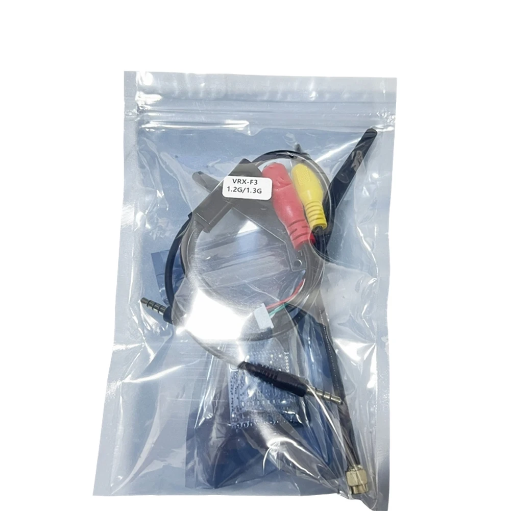 

1.2G 1.3G VRX With Audio 9 Channels FPV Video Receiver 7-36V PAL/NTSC For Fatshark Skyzone And Other VR Goggles