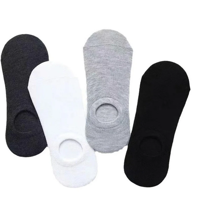5/10/20 paar dunne ademende herensokken, antislip zachte polyester katoenen sokken, casual zakelijke enkelbootsokken, maat EU38-45