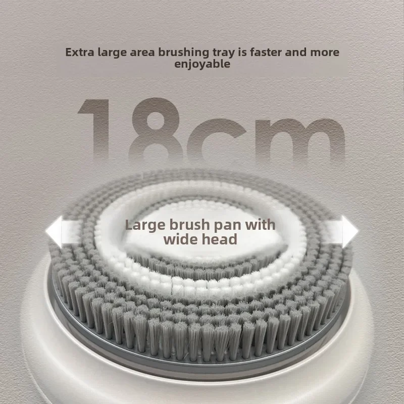 Intelligent Massage Shower Machine, Wall Mounted Electric Shower Brush, Scrubbing Device, Back Rubbing Machine