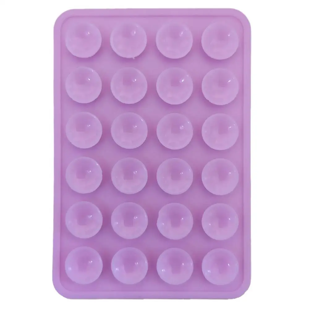 Double Side Silicone Suction Pad For Mobile Phone Fixture Suction Cup Backed Adhesive Phone Holder Sucker Pad For Fixed Pad Y2N2