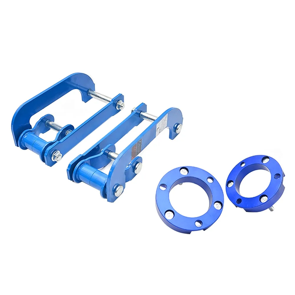 

For Toyota Hilux REVO 2016+ 32mm Car Front Strut Spacer & Extended 2" Rear Comfort G-Shackle Lift Rear Leaf Spring Kit