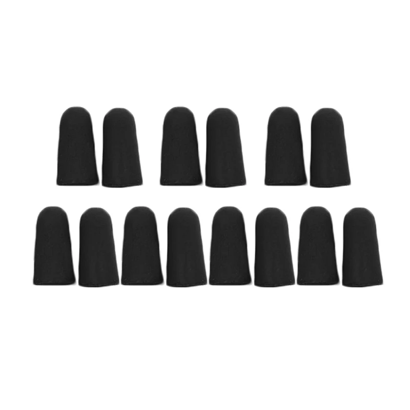 10 Pairs Black Sponge Foam Ear Plugs Anti Noise Snore Earplug Comfortable For Study Sleep