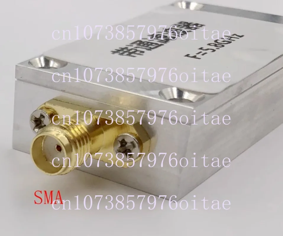 5.8GHz Bandpass Filter, Wireless Radio Frequency Filter Wifi and Other Receiver Anti-interference Dedicated SMA