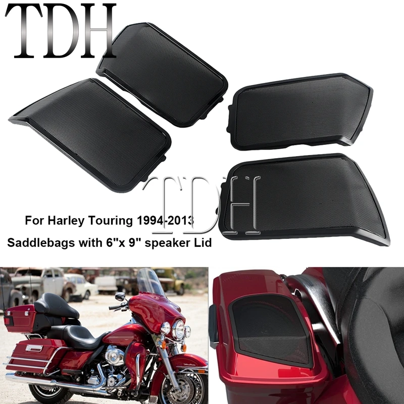 

Сетчатая решетка для динамиков 6x9 дюймов на крышку кофра для Harley FLHX FLHXI Street Glide CVO FLTRU FLTRX Electra Road Glide Custom