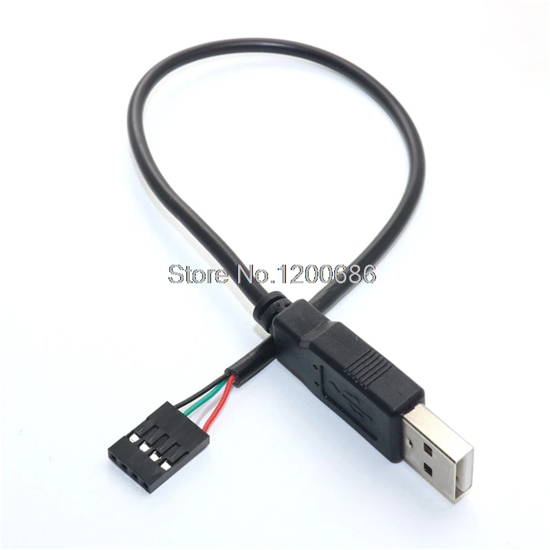 0.3M 30CM 5pin USB 2.0 Type A Male to XH2.54 1.25 ZH1.5 PH2.0 XH2.54 dupont 2.54 4P wire harness cable assembly