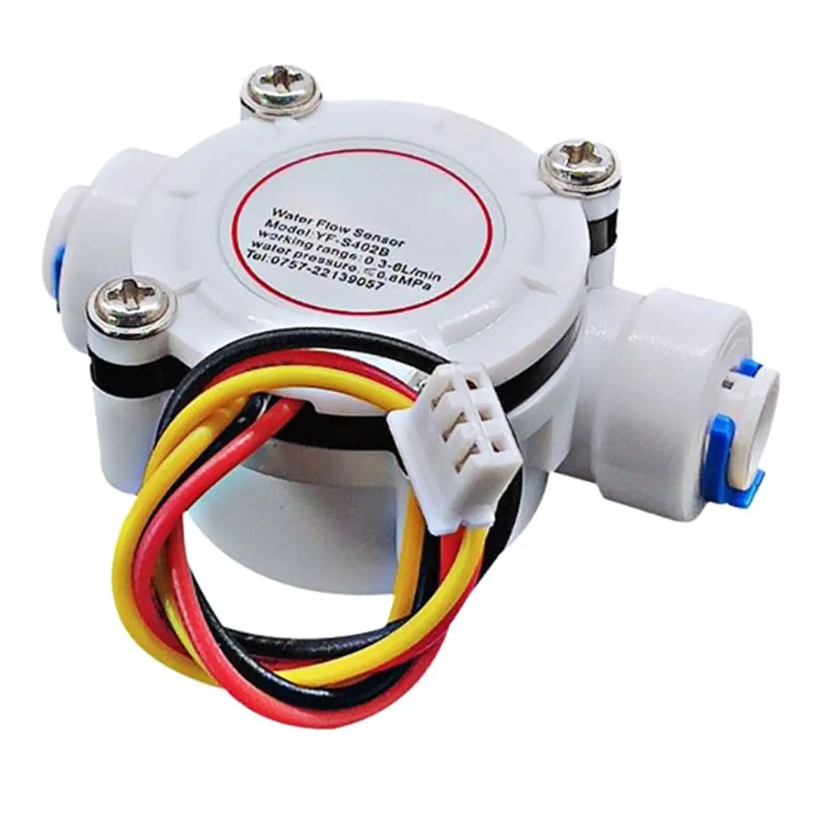 A928P ~S402B 2 Points PE Pipe Water Sensor Hall Flowmeter /4