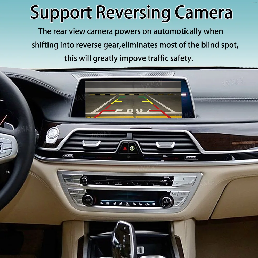 صندوق فك تشفير نظام أندرويد التلقائي لسيارات BMW 6 Series F06/F12/F13 7 Series F01/02/03/04 2011-2016 MuItimedia CarPlay اللاسلكي