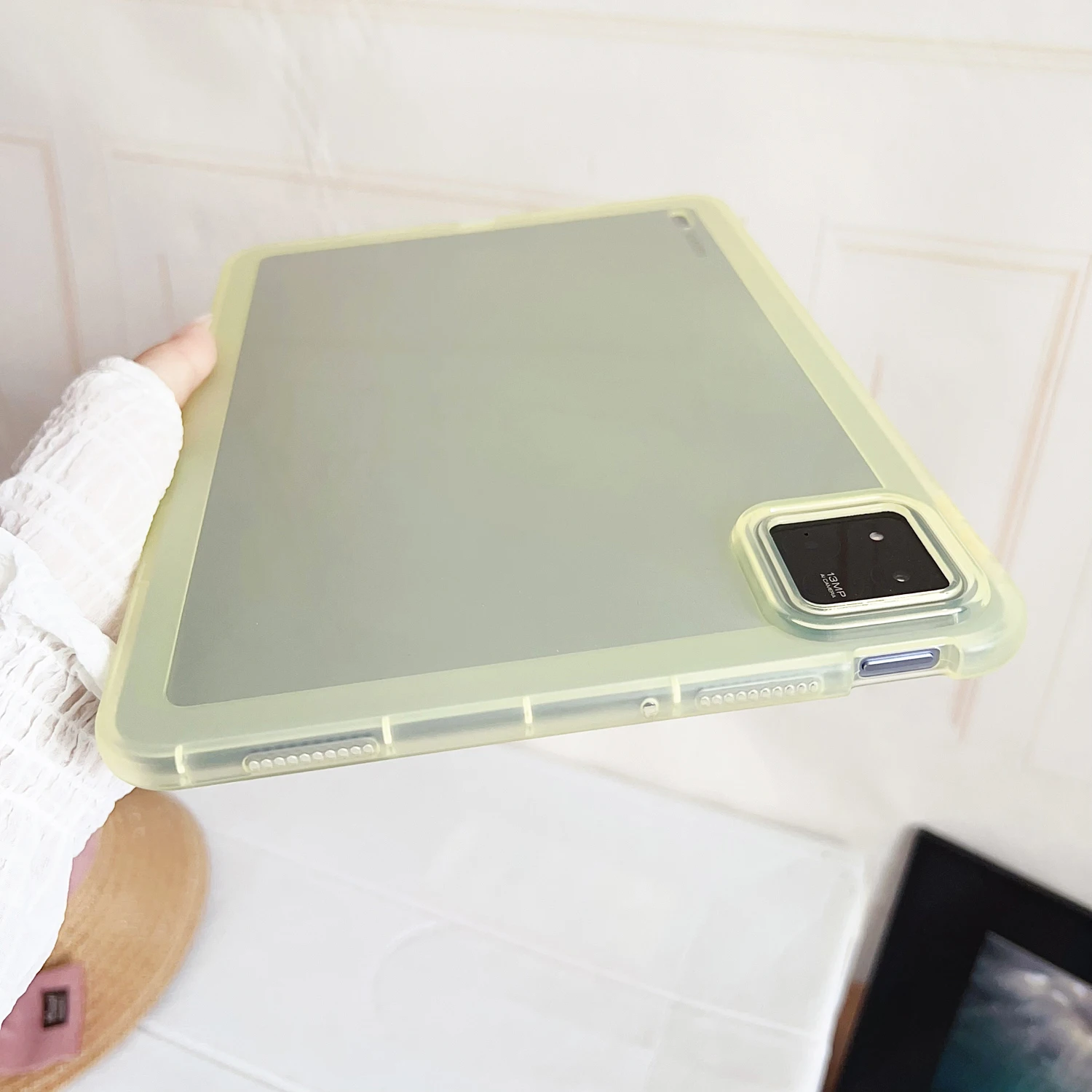 ل Xiaomi MI Pad 7 6 5 6s 7S Pro حافظة Redmi K Pad 2 2025 SE 8.7 11 بوصة حافظة تابلت سميكة واضحة للصدمات غطاء ناعم