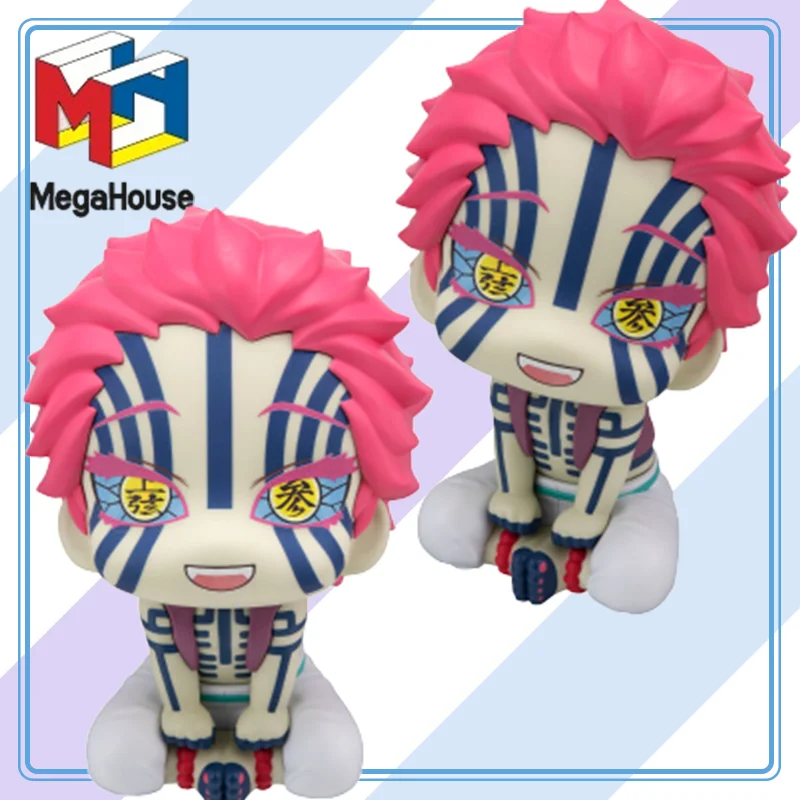 

【100% оригинал】MegaHouse Kimetsu No Yaiba Akaza Look Up Коллекция Серия Модель Персонажа из мультфильма Гаражный комплект Подарки Игрушки Модель