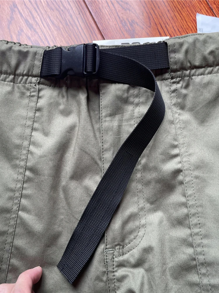 IT Ins في الهواء الطلق العمل السراويل الرجال رقيقة القطن بناطيل كاجوال Multket للإزالة القطن الخالص الأزرق حزام خصر السراويل الترفيهية #3