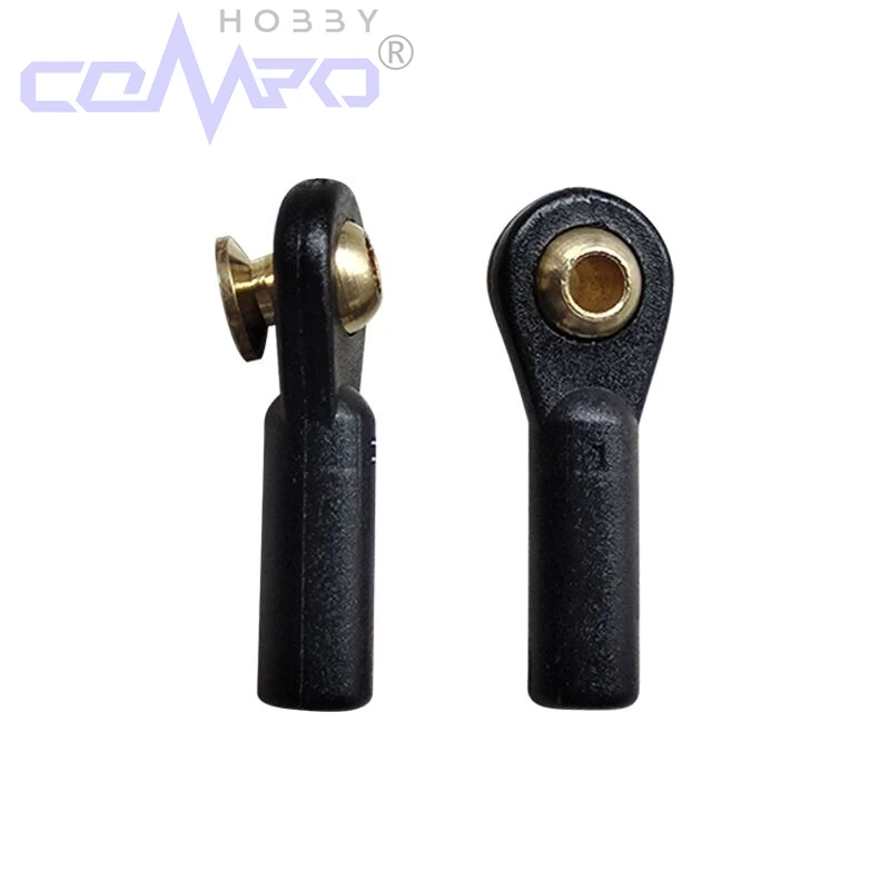 

5 Pcs Black Spherical Ball Joint Links Set W/Brass Ball Stand-Off Ball Joints For RC Airplane Boat Car Parts