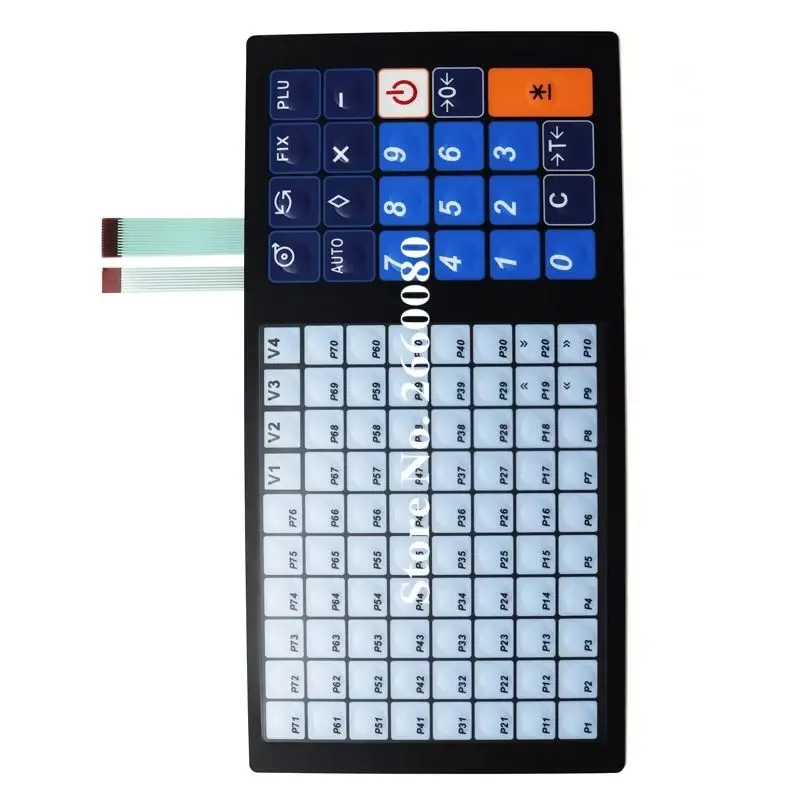 Brand New SM100H Keypad including Overlay for Digi SM-100 HV SM100HV SM100HV+ Keyboard English Version