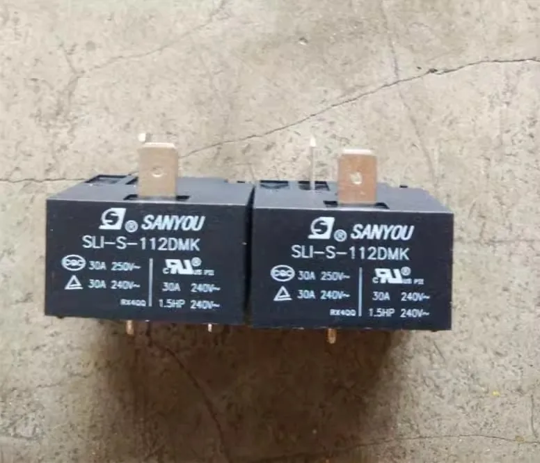 (10pcs) Original Sanyou relay SLI-S-112DMK 4 feet 30A instead of Matsukawa 855AWP-1A-C2-12VDC