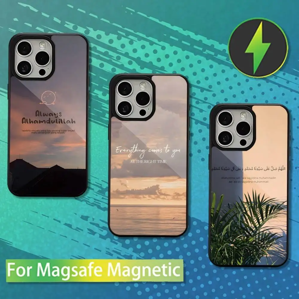 

Bismillah Allah Islam Art Phone Case For iPhone 16,17,15,14,13,12,11,Pro,Max,Plus,Mini,Magsafe,Magnetic Wireless Charging Case
