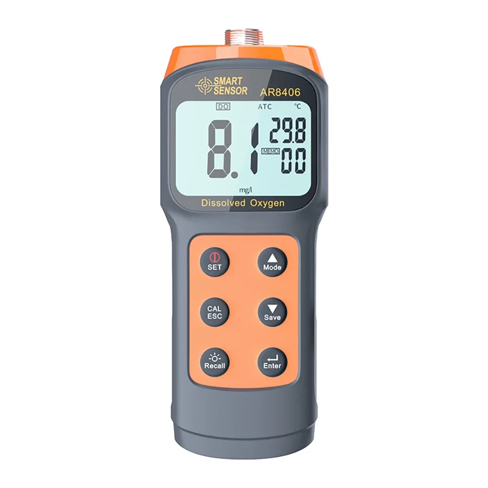 AR8406 Digital Dissolved Oxygen Meter DO Tester Water Quality Meter 0.0-30.0 Mg/L
