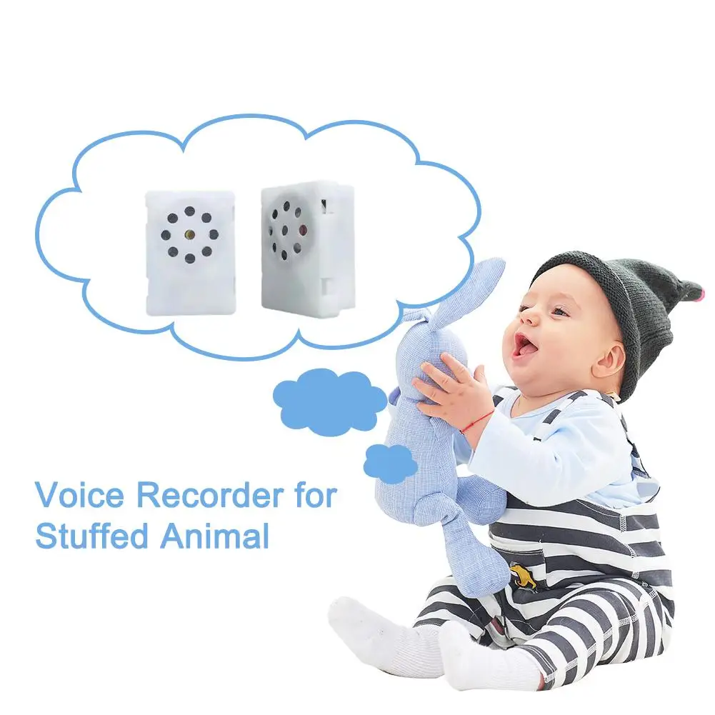 Gravador de voz para Stuffed Animal, Mensagem personalizada, Plush Toy, Perfect Sound Box, Voz Presentes, U0D4