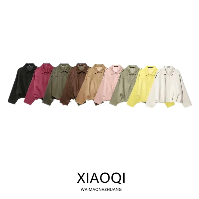 

Женский пилотский костюм с бархатной текстурой, весна 2025: модный комплект из пиджака и юбки, европейский стиль, осенняя одежда