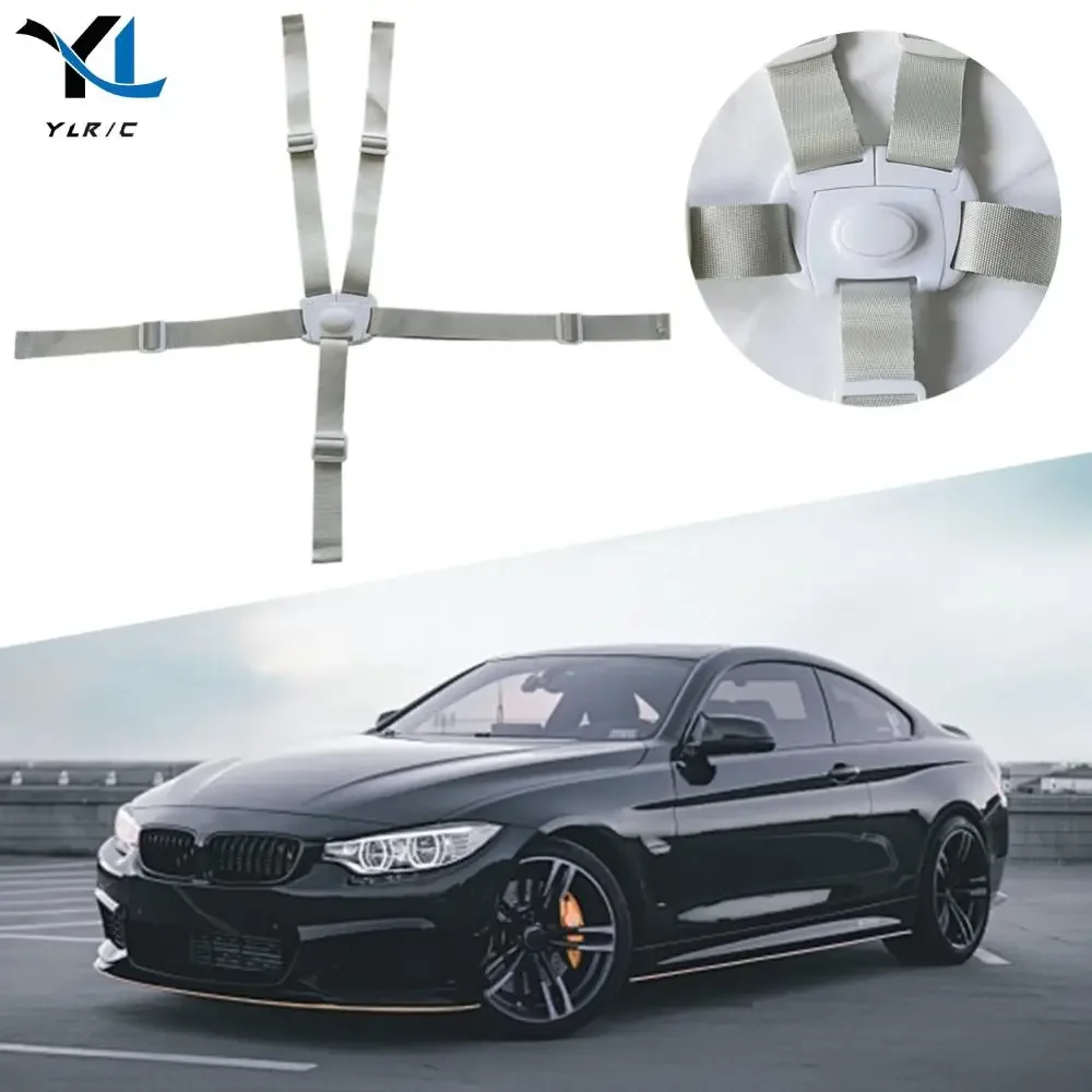 Children's Dining Chair Safety Belt Adjustable Baby Seat Security Belt Baby High Chair Harness for Child Seats High Chairs