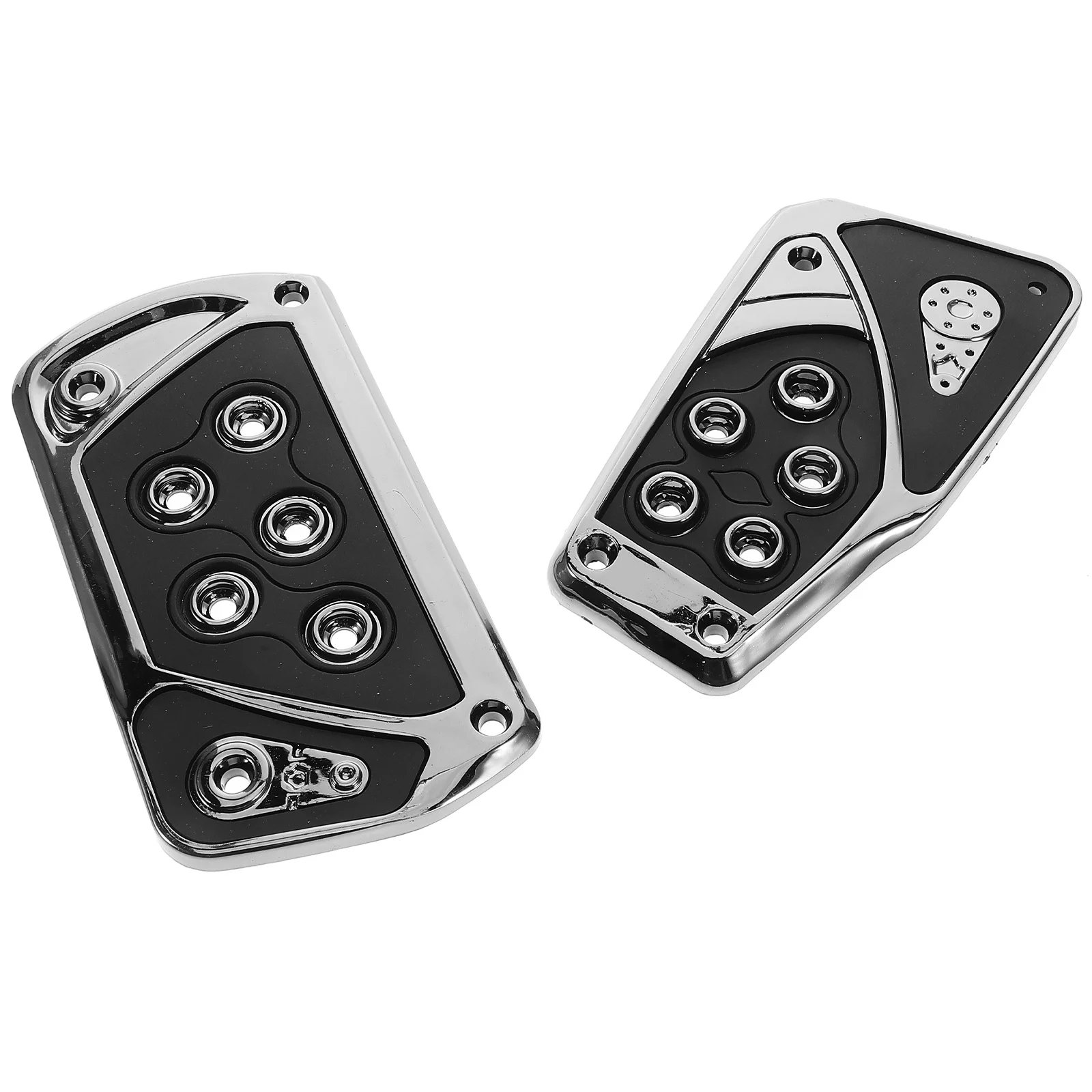 

1 Set Car Brake Pedal Covers Non-Slip Universal Fit For Manual Automatic Vehicles Durable Footrest Pad Replacement Accessory