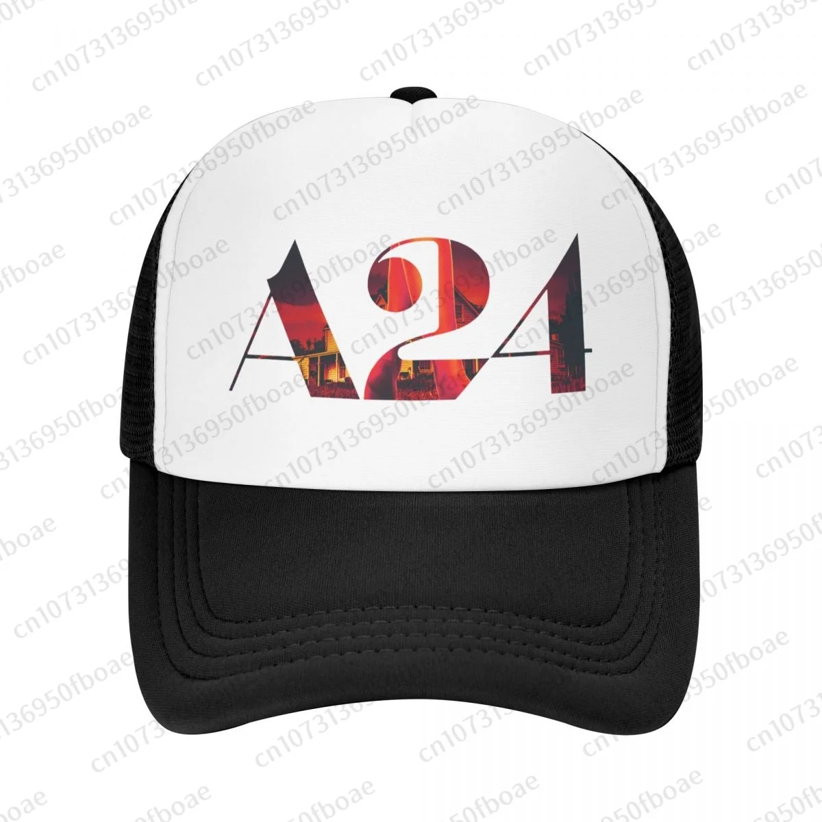 X - A24 Logo Mesh Baseball Cap Summer Outdoor Men Women Fashion Sport Hats Hip Hop Trucker