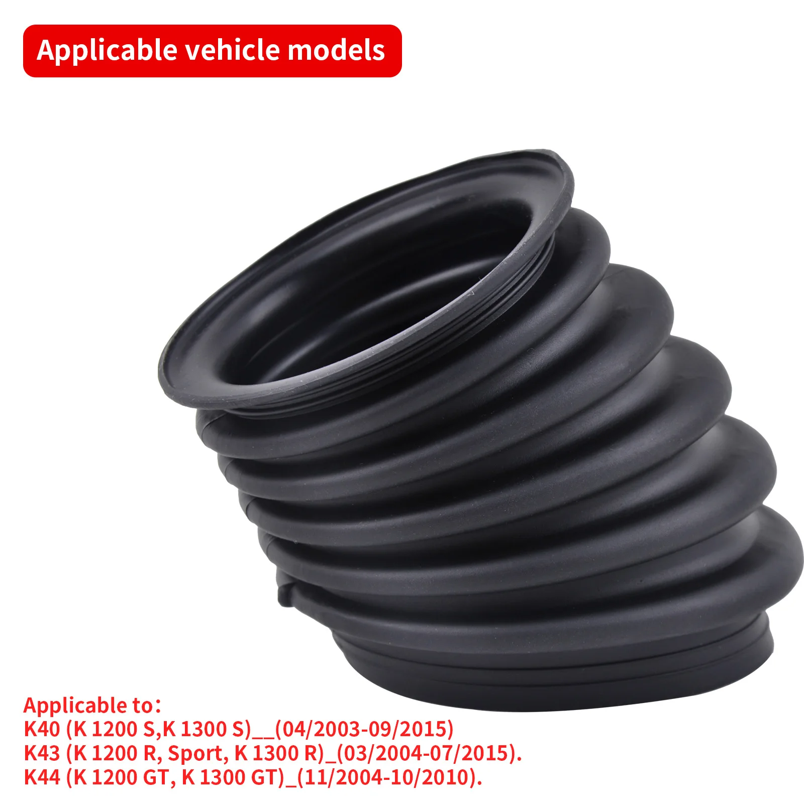 Panical Geeignet für BMW K1200 K1300R S RS GT 2003-2015 Motorgetriebe-Staubschutzhülle aus Gummi – Detail 5