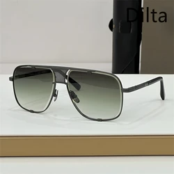 Dilta Mach Five Sqaure Pilot Sunglasses Titanium Fashion Brand Women's Men's Sunglasses UV400 Travel  lentes de sol mujer