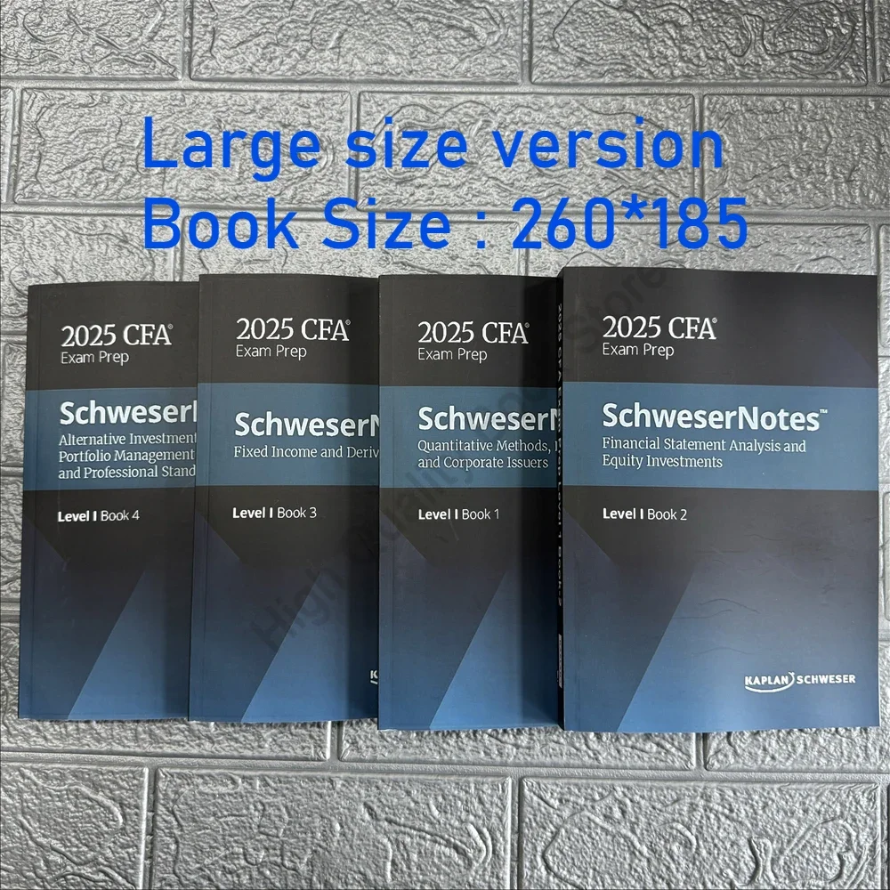 2025 CFA Level 1 SchweserNotes English Notes Chartered Financial