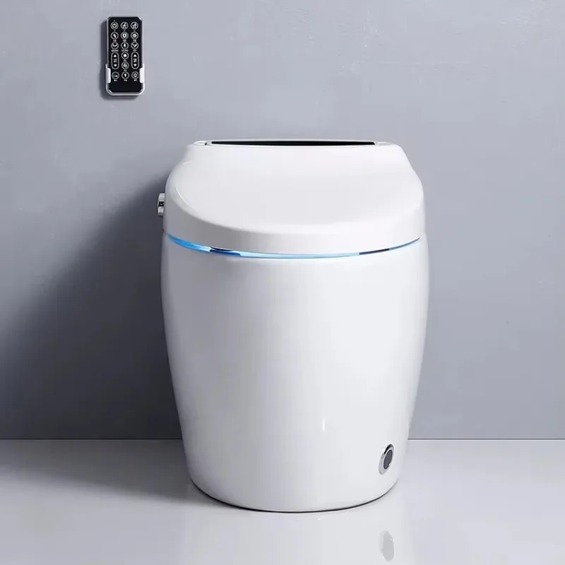 110V/220V Cheap bathroom wc one piece intelligent automatic toilet bowl electric closestool bathroom smart toilet with bidet