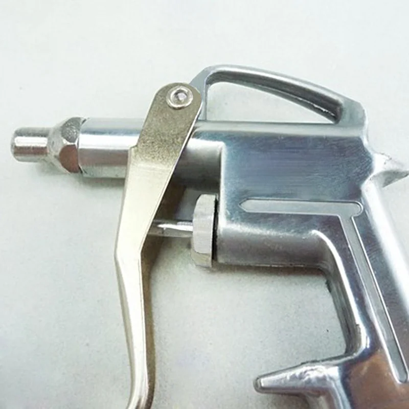 Air Blow Gun ปืนพก Trigger ทำความสะอาด Compressor Dust Blower 8นิ้วเครื่องมือทำความสะอาดหัวฉีดคอมเพรสเซอร์ Air Blow Gun อุปกรณ์เสริม
