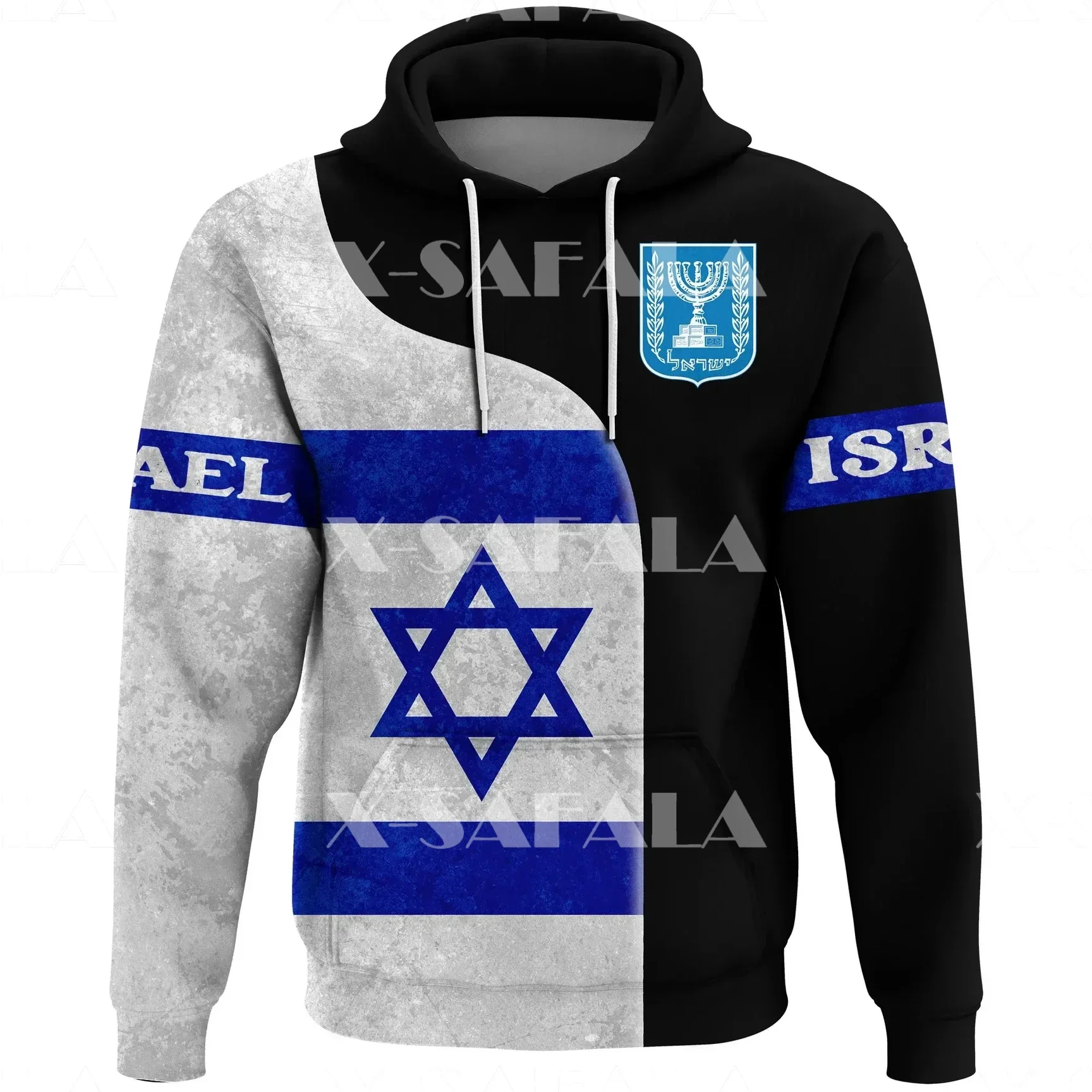 

Love Israel Country Flag Coat 3D Print Zipper Hoodie Man Female Pullover Sweatshirt Hooded Jacket Jersey Tracksuits Style-1