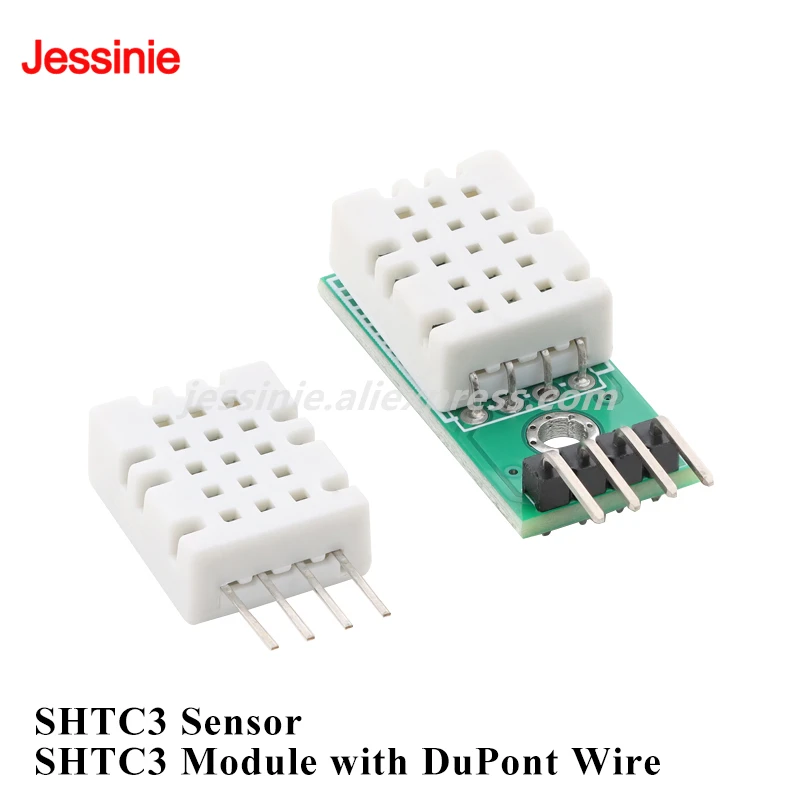 5pcs/1pc SHTC3 Digital Temperature and Humidity Sensor I2C Communication Interface Ambient Sensing Probe Module for Arduino