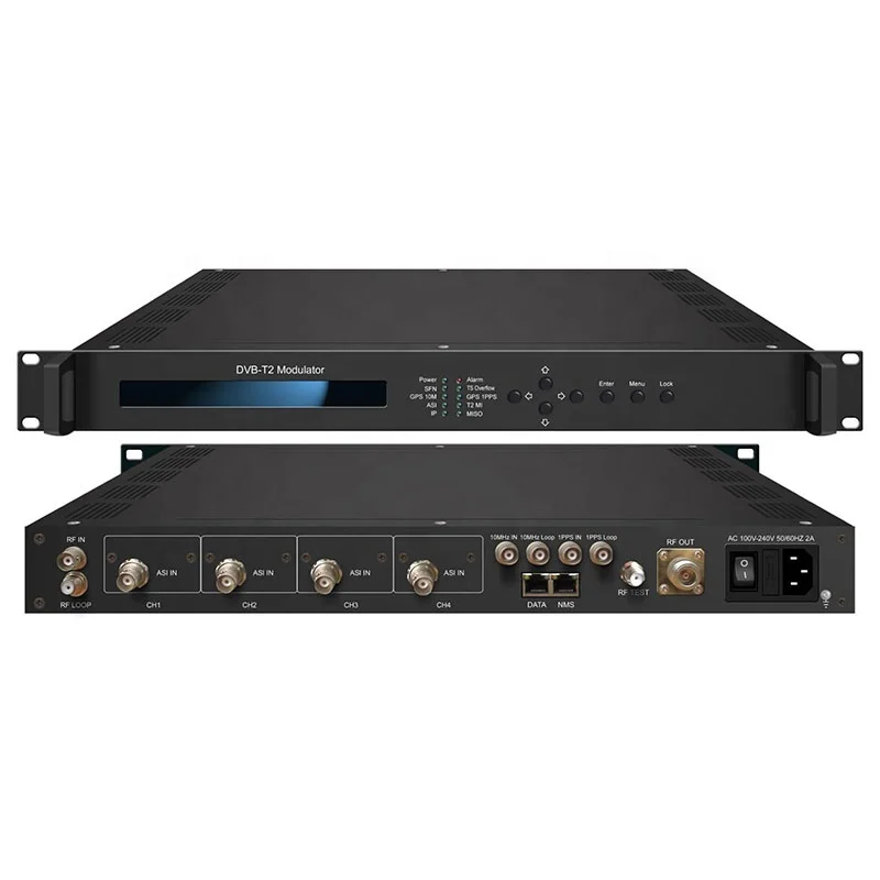 Digital Tv Modulator  4 in 1 Dvbt Modulator DVB-T2 Modulator