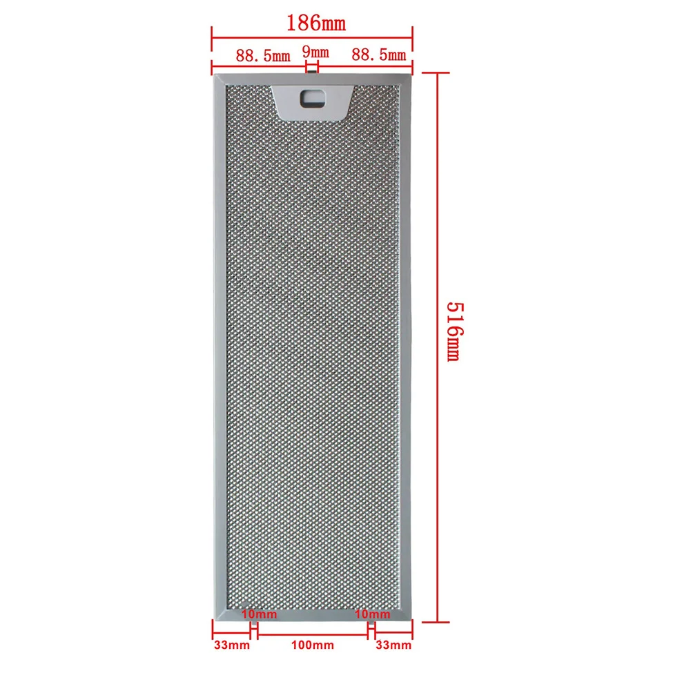 Five Layer Aluminum Filter for Range Hoods Optimized for Grease Particle for capture and Airflow Preservation in Domestic