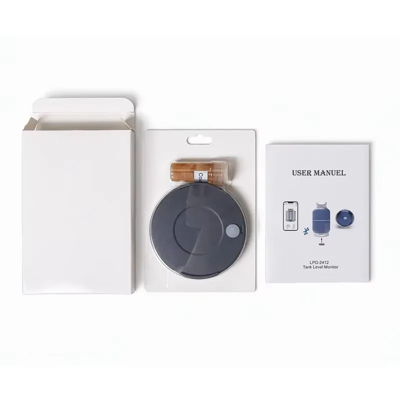 LPG-2412-BT Coin Battery Powered RV Gas Tank Level Detector Kitchen Gas Stove LPG Level Sensor