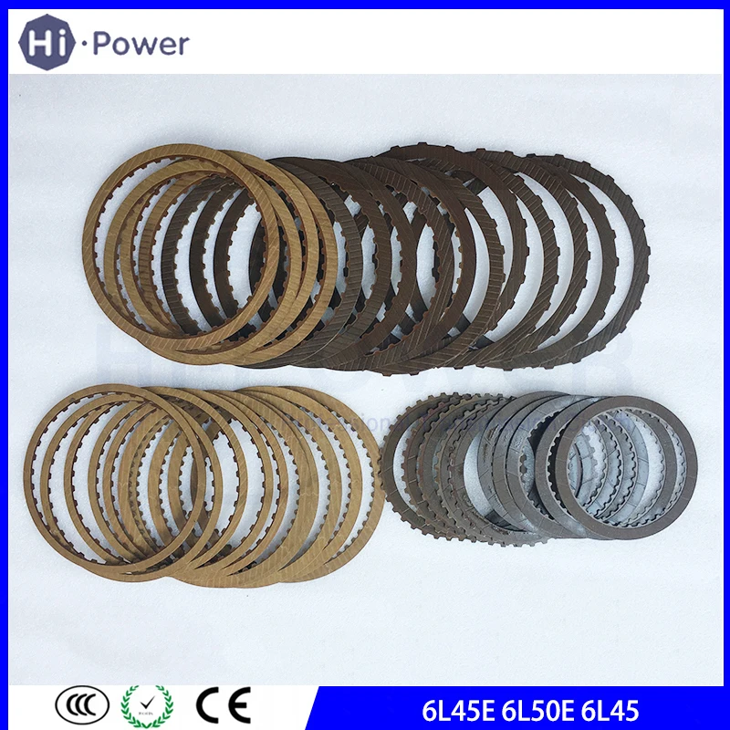 

6L45E 6L50E Automatic Transmission Clutch Plate Friction plate For BMW Gearbox Car Accessories 6L45 6L50 Gearbox Disc Kit