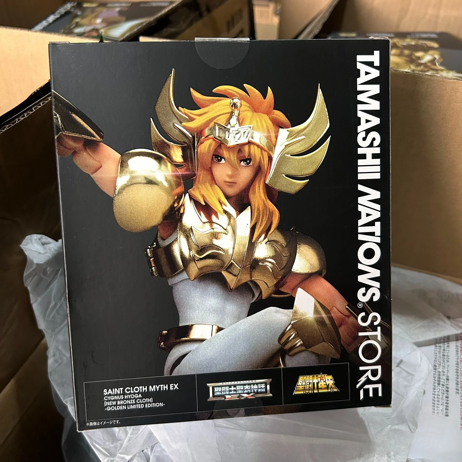 

BANDAI Saint Cloth Myth TNT Cygnus Glacier New Bronze Saint Cloth Animation Character Model Toy Gift Collection