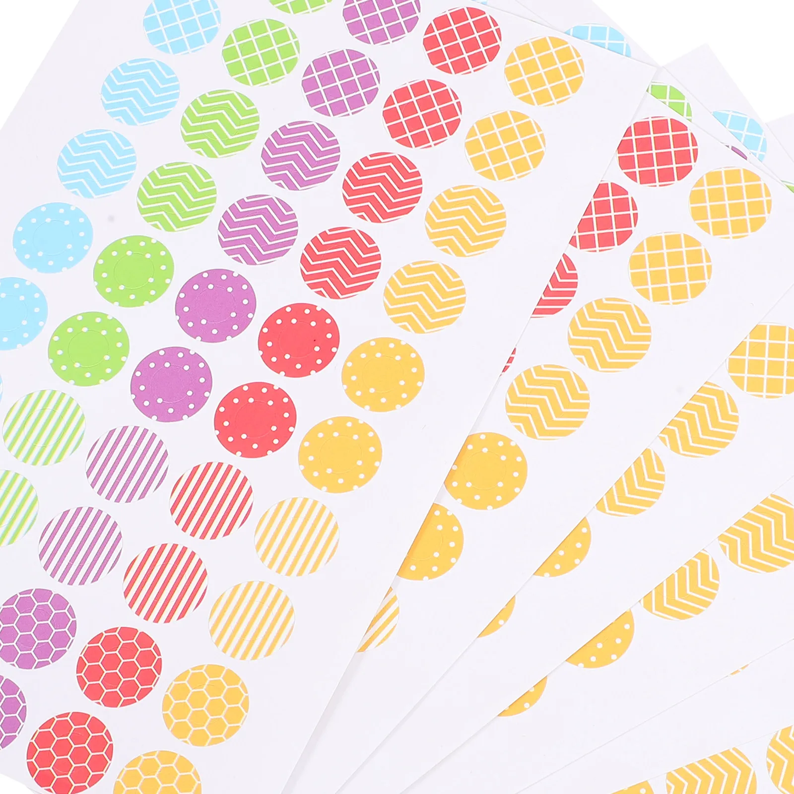 

6 листов самоклеящихся наклеек для ремонта и усиления отверстий в бумаге для планеров и блокнотов, для перфорированных листов