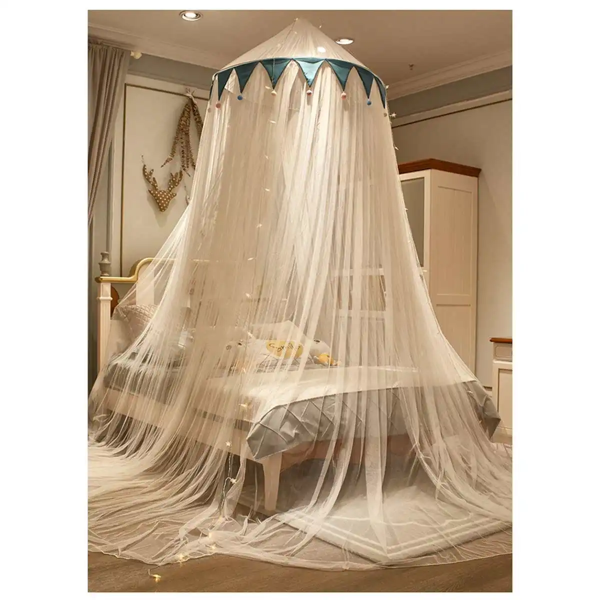 Princess Bed Mosquito Net Canopy Bed Camping Mosquito Net Mosquito Repellent Net Insect Curtain Bed Tent