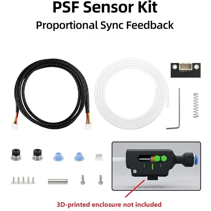 DTB7 PSF Sensor Kit Proportional Sync Feedback for MMU 3D Printer, Hall Linear Sensor for Prusa MK3S+ MK4 MK4S Core One XL,